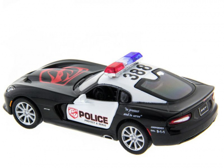 Фото Машина Kinsmart 1:40 SRT Viper Police в асс. инерция (1/12шт.) б/к | Инномарт