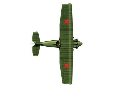 Фото Сборная модель ZVEZDA Советский истребитель АНТ-5 (И-4, И-42), 1/72 | Инномарт