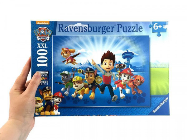 Пазл Ravensburger "Щенячий патруль спешит на помощь", 100 эл. | Инномарт