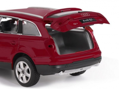 Фото Машина "АВТОПАНОРАМА" Audi Q7, бордовый, 1/24, в/к 24,5*12,5*10,5 см | Инномарт