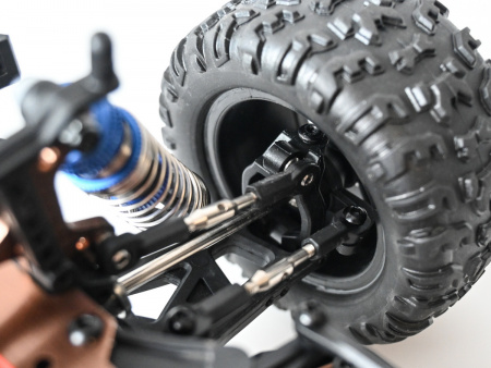 Фото Радиоуправляемый монстр Remo Hobby (красный) 4WD 2.4G 1/14 RTR | Инномарт