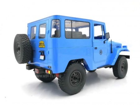 Фото Радиоуправляемая машина WPL японский внедорожник FJ40 (голубая) 4WD 2.4G 1/16 KIT | Инномарт