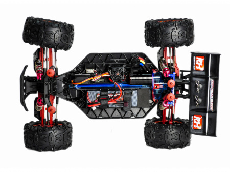 Фото Радиоуправляемая трагги Remo Hobby EVO-R Brushless UPGRADE (зеленая) 4WD 2.4G 1/8 RTR | Инномарт