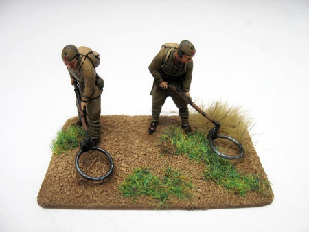 Фото Сборные солдатики ZVEZDA Советские саперы, 1/72 | Инномарт