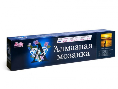 Фото Картина мозаикой 30х30 ЗАКАТ ДЛЯ ДВОИХ (квадрат) (20 цветов) | Инномарт