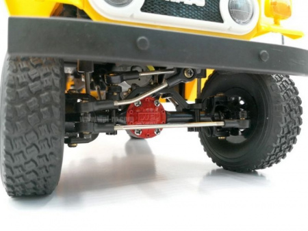 Фото Радиоуправляемая машина WPL японский внедорожник FJ40 (желтая) 4WD 2.4G 1/16 KIT | Инномарт