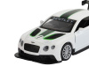 Фото Машина "АВТОПАНОРАМА" Bentley Continental GT3, белый, 1/43, инерция, в/к 17,5*12,5*6,5 см | Инномарт