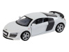 Машина "АВТОПАНОРАМА" Audi R8 GT, белый, 1/32, свет, звук, инерция, в/к 17,5*13,5*9 см