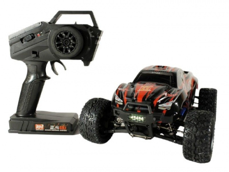 Фото Радиоуправляемый монстр Remo Hobby SMAX V2.0 (красный) 4WD 2.4G 1/16 RTR | Инномарт