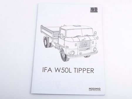 Фото Сборная модель AVD IFA W50L самосвал, 1/43 | Инномарт