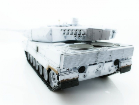 Фото Р/У танк Taigen 1/16 Leopard 2 A6 (Германия) (для ИК танкового боя) UN 2.4G RTR, деревянная коробка | Инномарт