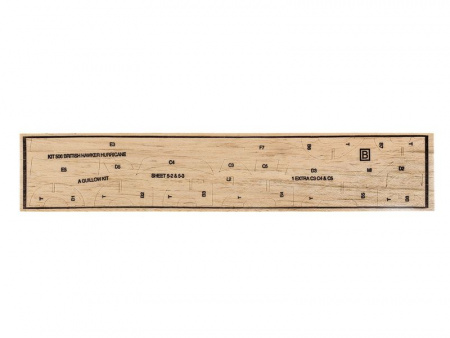 Фото Сборная дер.модель.Самолет Hawker Hurricane. Guillows 1:30 | Инномарт