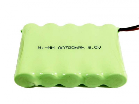 Фото Аккумулятор Ni-Mh 700mAh, 6V для WPL (без пропорц. серво) B-14, B-24, C-14, C-24, B-16, B-36 | Инномарт