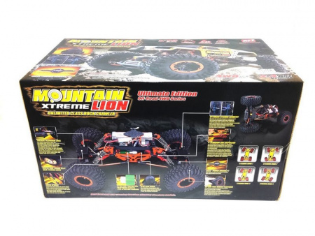 Фото Радиоуправляемый краулер Remo Hobby Mountain Lion Xtreme 4WD 2.4G 1/10 RTR | Инномарт