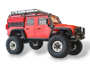 Фото Радиоуправляемый краулер Remo Hobby OFF-ROAD (красный) 4WD 2.4G 1/18 RTR | Инномарт
