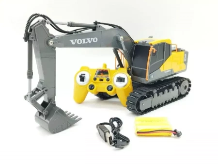 Фото Радиоуправляемый экскаватор Double Eagle Volvo EC160E 1/26 2.4G RTR | Инномарт