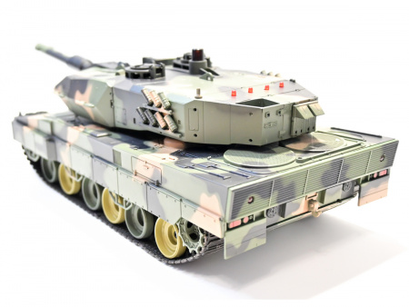 Фото Радиоуправляемый танк Heng Long HL3809-01 1/24 Leopard A5, стреляет шариками, RTR | Инномарт