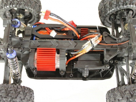 Фото Радиоуправляемый монстр Remo Hobby SMAX V2.0 (красный) 4WD 2.4G 1/16 RTR | Инномарт
