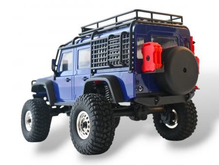 Фото Радиоуправляемый краулер Remo Hobby OFF-ROAD (синий) 4WD 2.4G 1/18 RTR | Инномарт