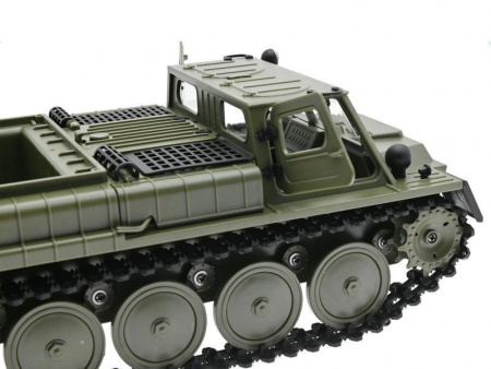 Фото Радиоуправляемый гусеничный вездеход WPL E-1 (ГАЗ-71) 2.4G 1/16 RTR | Инномарт
