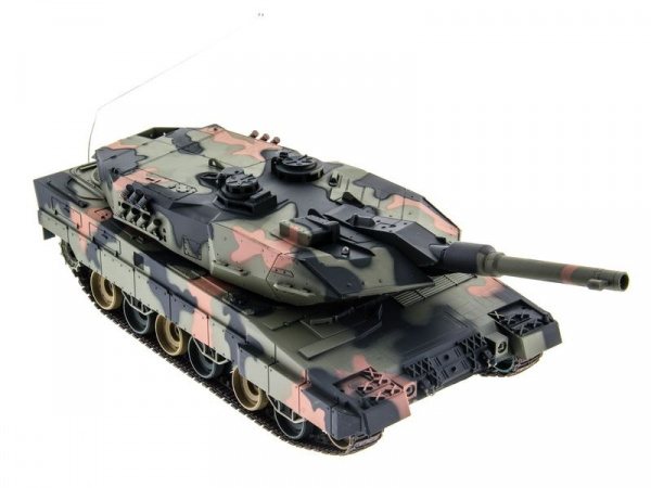 Р/У танк Heng Long 1/24 Leopard A5, стреляет шариками, RTR | Инномарт