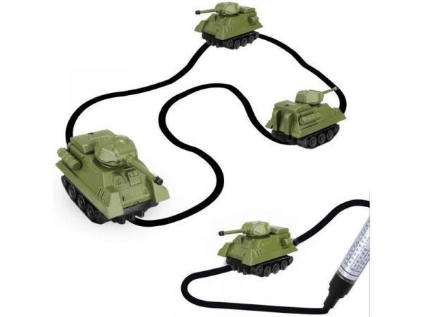 Танк GOLD LIGHT TOYS 777-006, сенсор, едет по линии | Инномарт