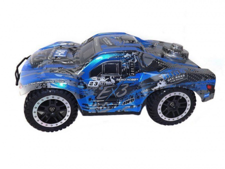Фото Радиоуправляемый шорт-корс Remo Hobby EX3 (синий) 4WD 2.4G 1/10 RTR | Инномарт