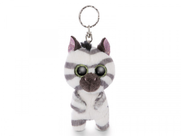 Мягкая игрушка NICI Зебра Манкалита, брелок 9 см