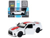 Фото Машина "АВТОПАНОРАМА" Nissan GT-R (R35), 1/32, белый, свет, звук, в/к 18*9*13,5 см | Инномарт