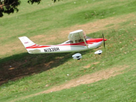 Фото Р/У самолет Top RC Cessna 182 400 class синяя 965мм PNP | Инномарт