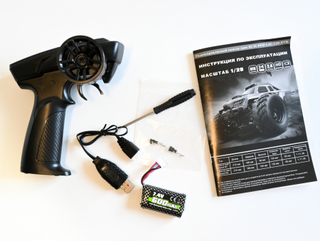 Фото Радиоуправляемый монстр RCM Scout M3 (красный) 4WD 2.4G 1/20 RTR | Инномарт