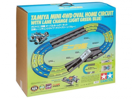 Фото Трек трасса на 2 дорожки Tamiya Mini 4WD | Инномарт