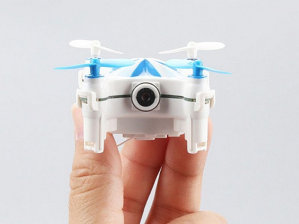 Р/У квадрокоптер Cheerson CX-OF-TX Mini, Wi-Fi, Optical Flow, RTF 2.4G (синий) | Инномарт