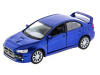 Машина Kinsmart 1:36 Mitsubihi Lancer EV. инерция (1/12шт.) б/к