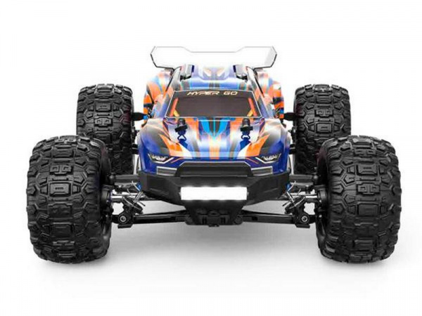Радиоуправляемый монстр MJX Hyper Go 16108 (оранжевый) 4WD 2.4G LED 1/16 RTR | Инномарт