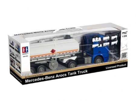 Фото Радиоуправляемый тягач с цистерной Double Eagle Mercedes-Benz Actros 1/26 2.4G RTR | Инномарт