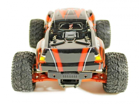 Фото Радиоуправляемый монстр Remo Hobby SMAX UPGRADE (красный) 4WD 2.4G 1/16 RTR | Инномарт