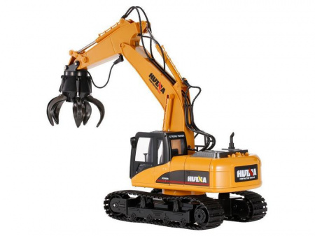 Фото Радиоуправляемый экскаватор c шаровым захватом HUI NA TOYS 2.4G 16CH 1/14 RTR | Инномарт