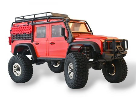 Фото Радиоуправляемый краулер Remo Hobby OFF-ROAD (красный) 4WD 2.4G 1/18 RTR | Инномарт