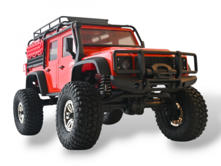 Фото Радиоуправляемый краулер Remo Hobby OFF-ROAD (красный) 4WD 2.4G 1/18 RTR | Инномарт