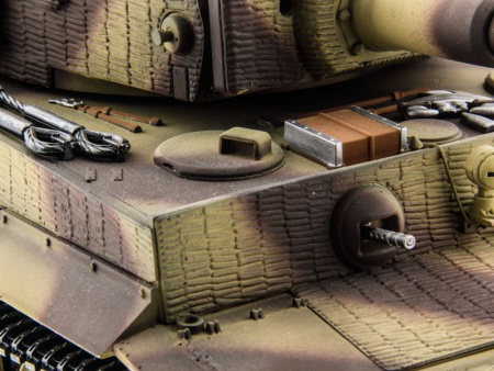 Фото Р/У танк Taigen 1/16 Tiger 1 (Германия, поздняя версия) HC (для ИК танкового боя) 2.4G | Инномарт