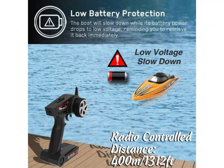 Фото Радиоуправляемый катер Volantex RC Vector SR80 PRO Brushless 2.4G ARTR | Инномарт