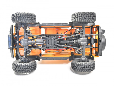 Фото Радиоуправляемый краулер Remo Hobby OFF-ROAD (желтый) 4WD 2.4G 1/18 RTR | Инномарт