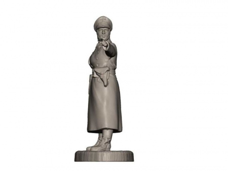 Фото Сборные солдатики ZVEZDA Немецкий штаб в зимней форме, 1/72 | Инномарт