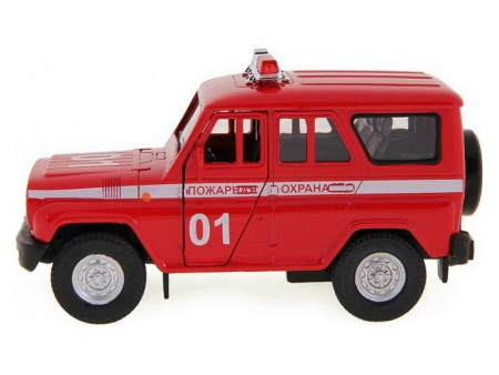 Фото Машина Autotime "UAZ HUNTER" пожарная охрана 1:36 | Инномарт