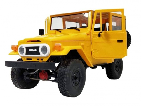 Фото Радиоуправляемая машина WPL японский внедорожник FJ40 (желтая) 4WD 2.4G 1/16 RTR | Инномарт