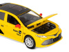 Фото Машина "АВТОПАНОРАМА" Яндекс Go Toyota Camry, 1/34, желтый, инерция, свет, Алиса, в/к 17,5*13,5*9см | Инномарт