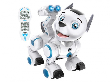 Фото Радиоуправляемая робот-собака LENENG TOYS K10 Wow!Dog звук, свет, танцы, сенсор | Инномарт