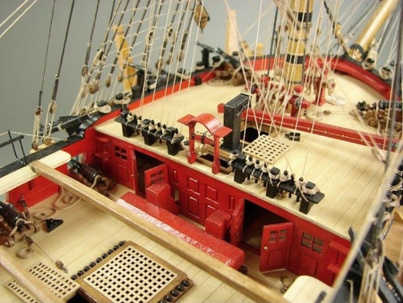 Фото Сборная картонная модель Shipyard фрегат HMS Mercury (№66), 1/96 | Инномарт