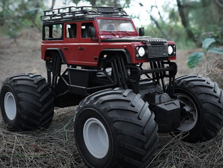 Фото Радиоуправляемый краулер Double Eagle Land Rover Defender D110 Bigfoot 1/8 4WD 2.4G RTR | Инномарт